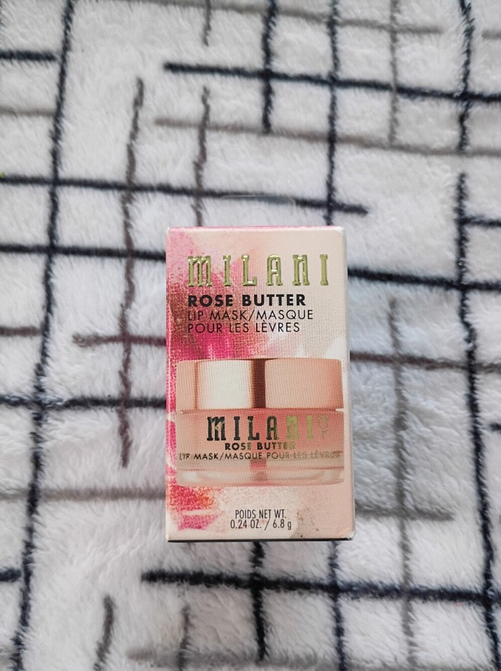 0.24 oz Milani Rose Butter Lip Mask BRAND NEW